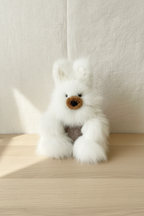 Kusi Friends Bunny Rabbit — 8" Baby Alpaca Fur Stuffed Animal