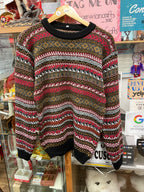 100% alpaca crewneck sweater