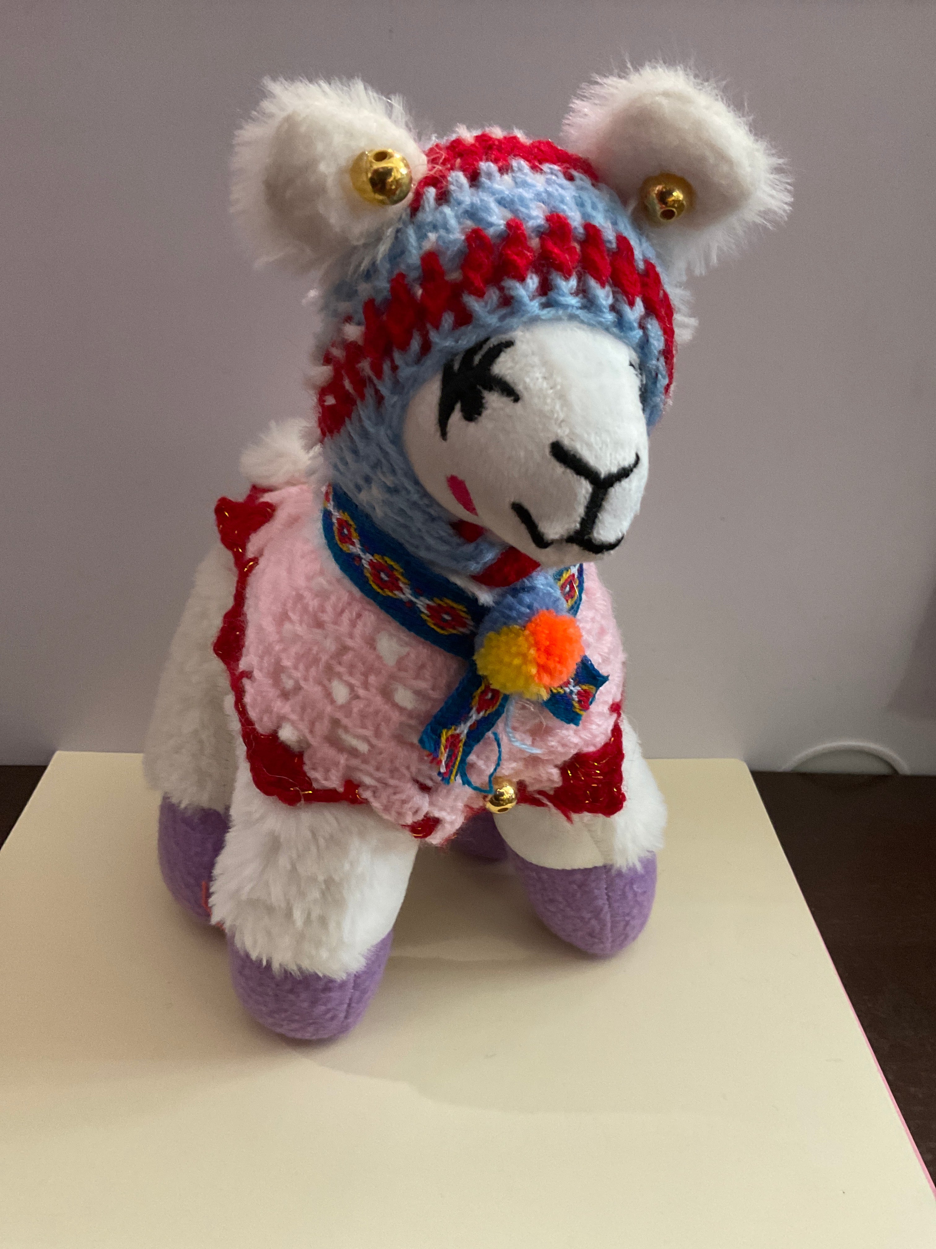 Wayki - Handmade Llama Plushie 13cm