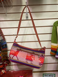 Peruvian Manta & Suede Purse