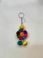 Pompom keychain