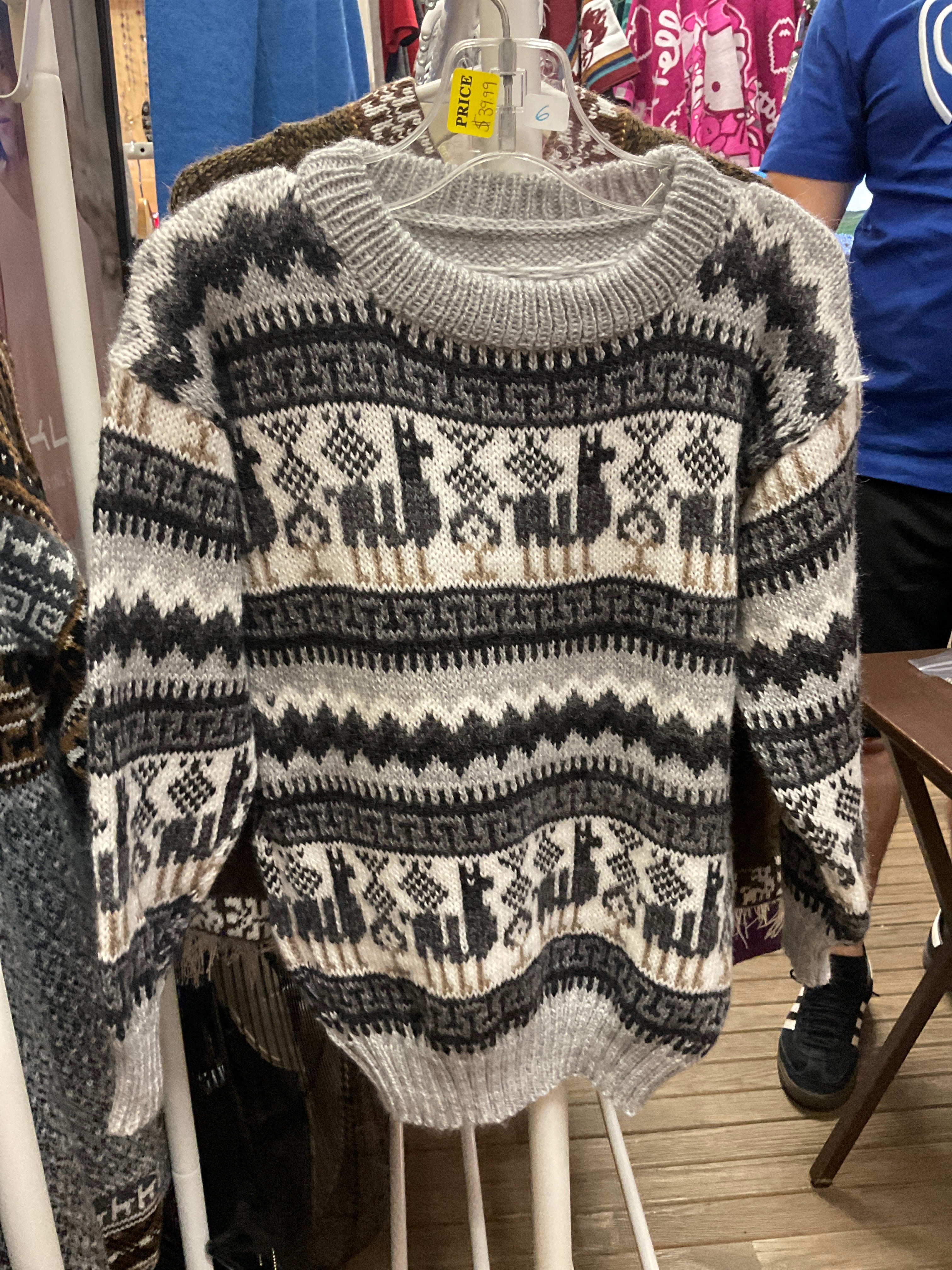 Children’s Classic Andean Crewneck Sweater