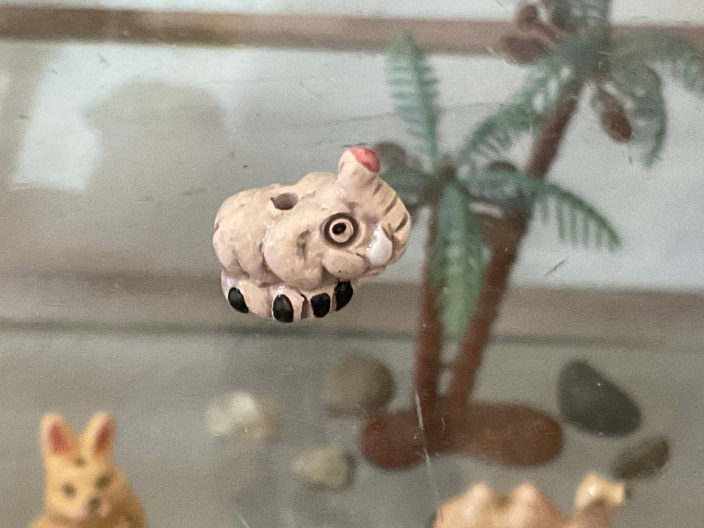 Mini animales de cerámica