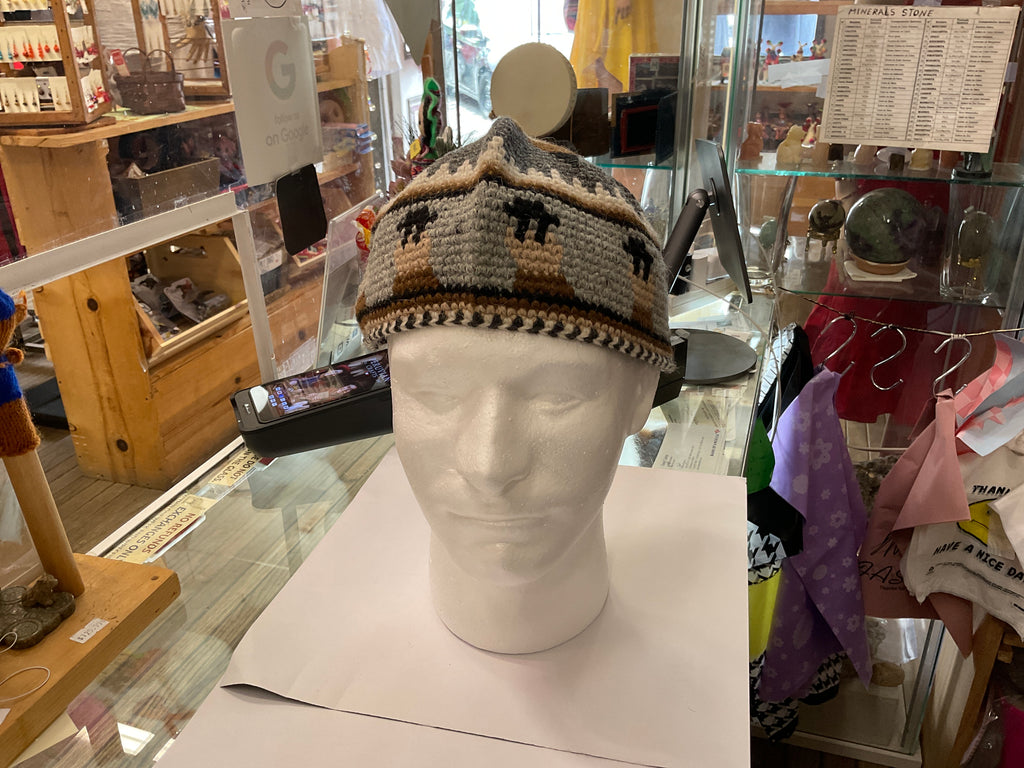 Artisan Knit Alpaca Cap