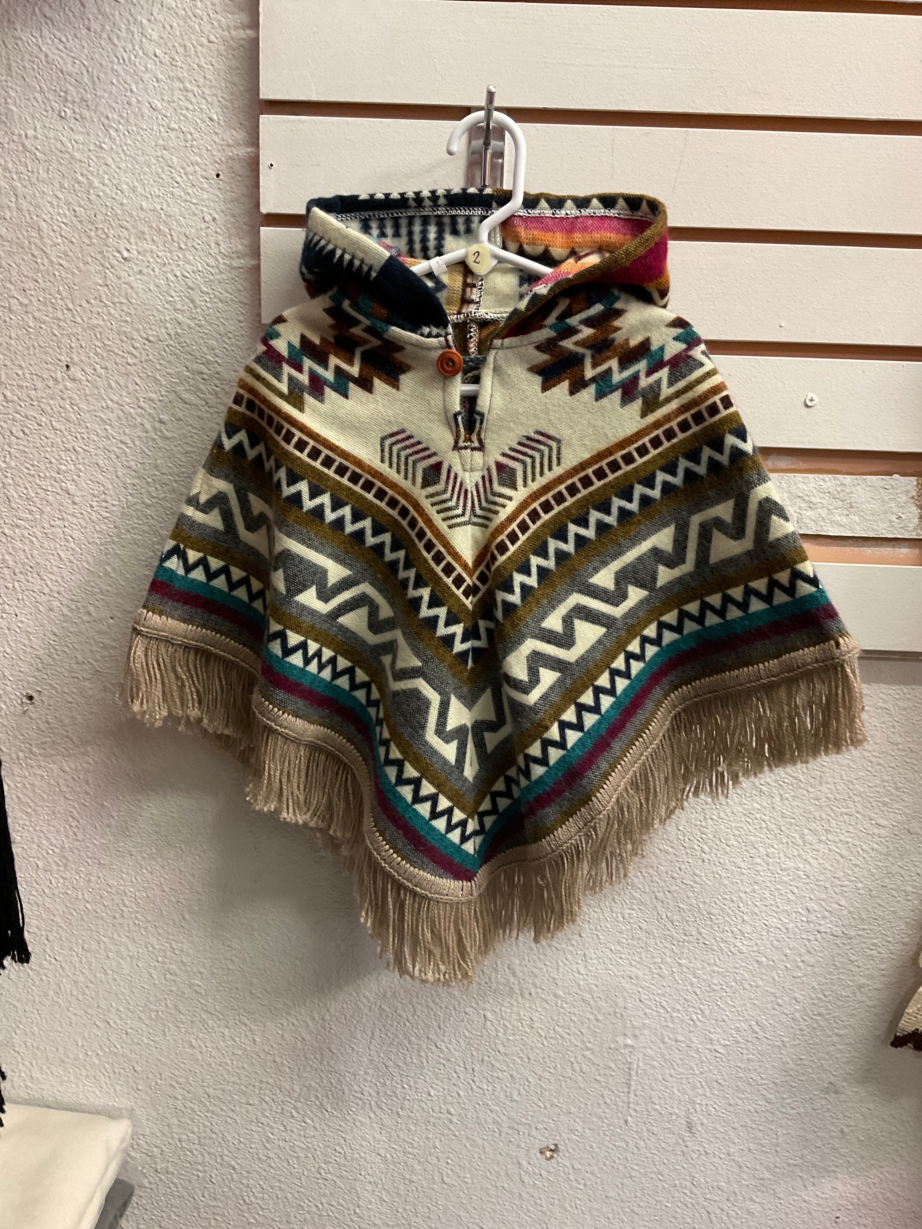 Poncho Nazca para niños