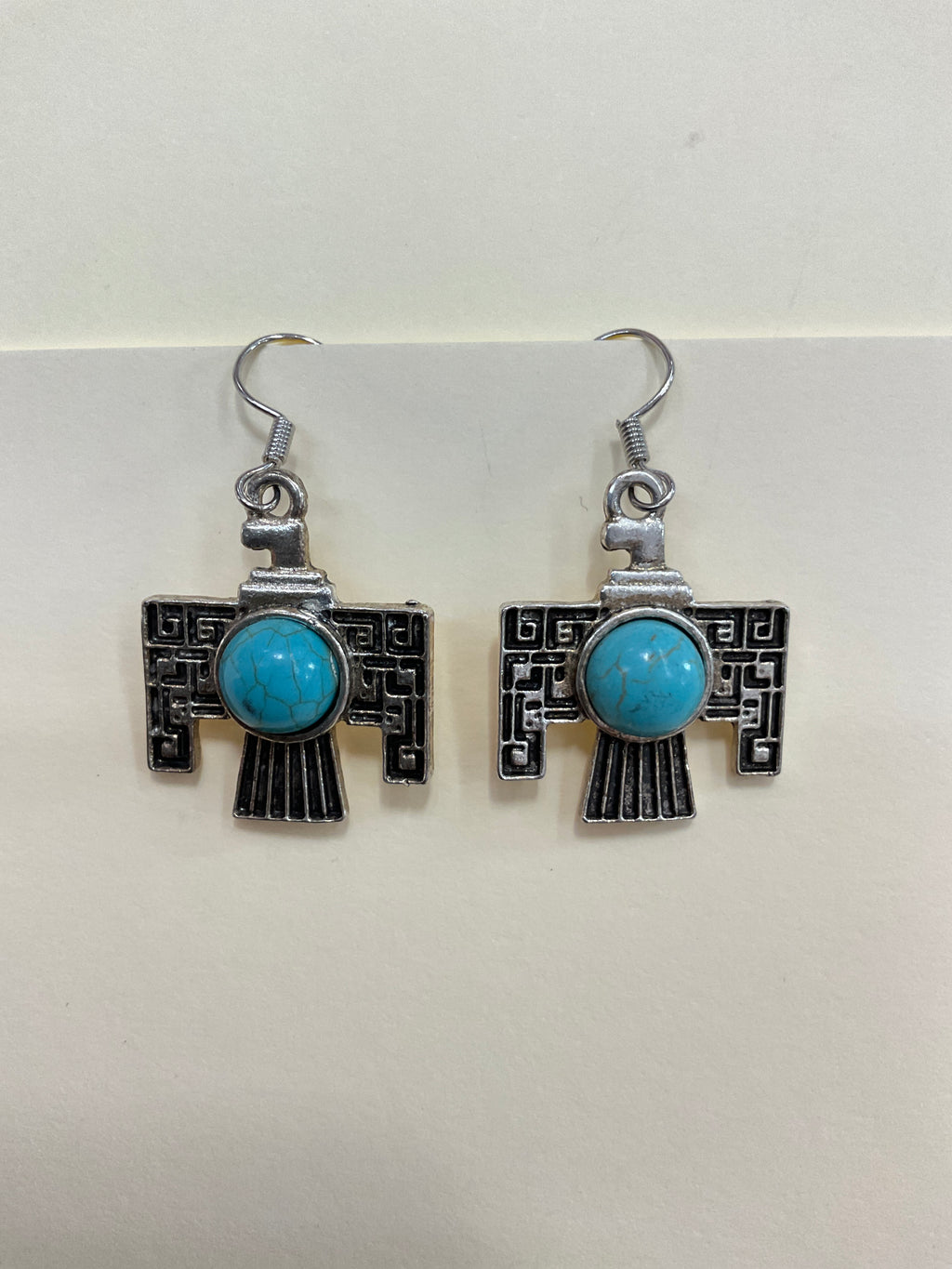 Metal with Stone Earrings