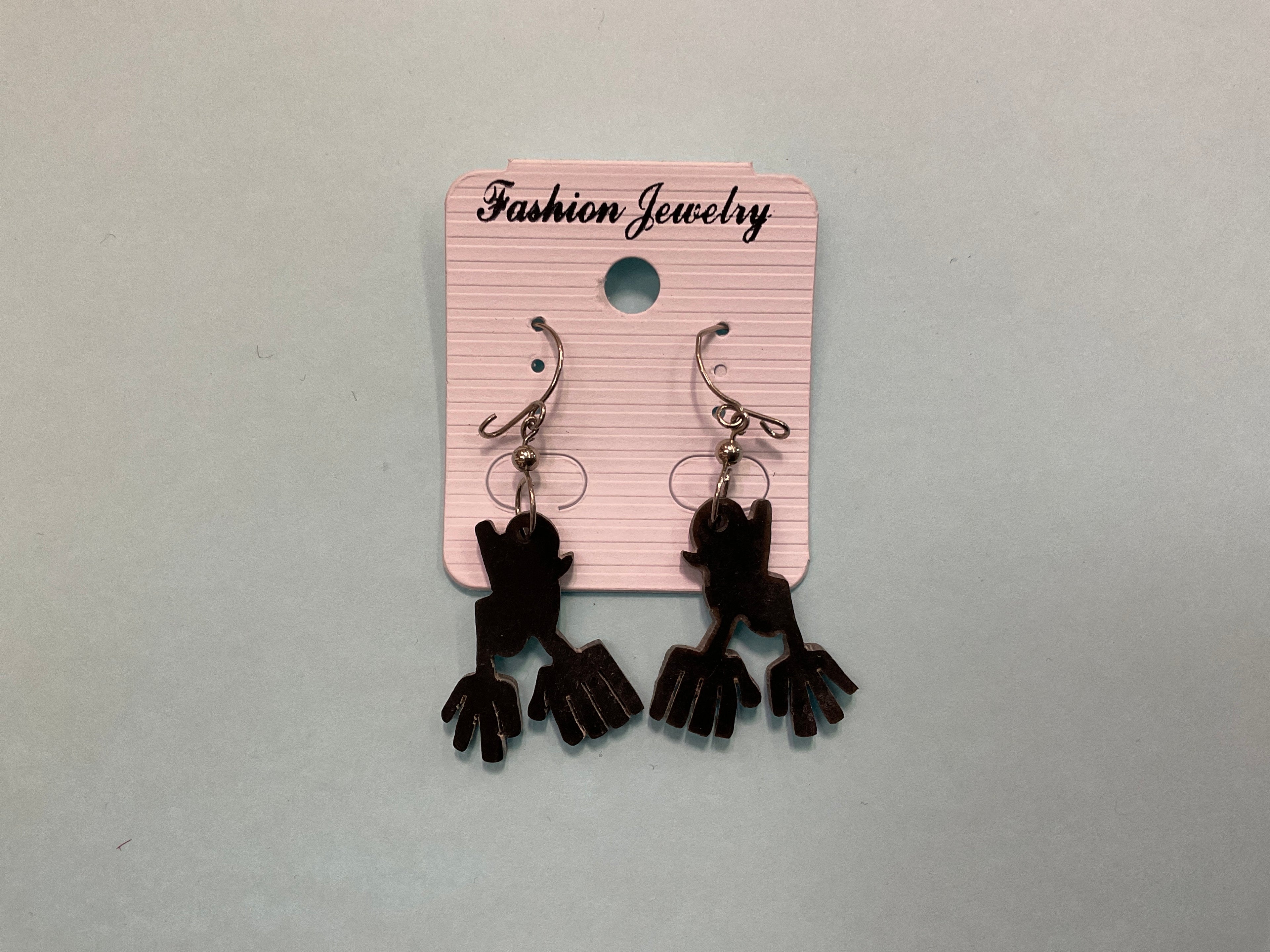 Horn Nazca Design Earrings