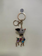 Multi Color Crystal Keychain