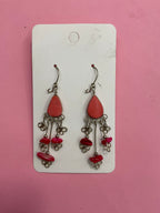 Peruvian Artisan Mineral Stone Earrings