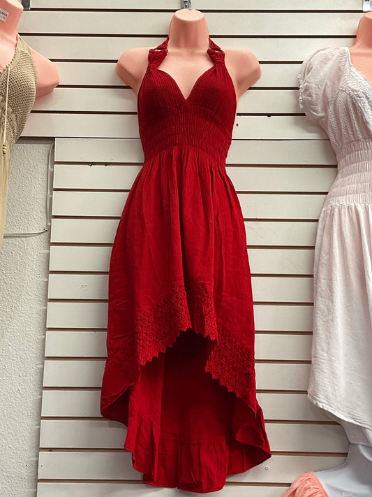 Jeraldine Cola de Pato Dress