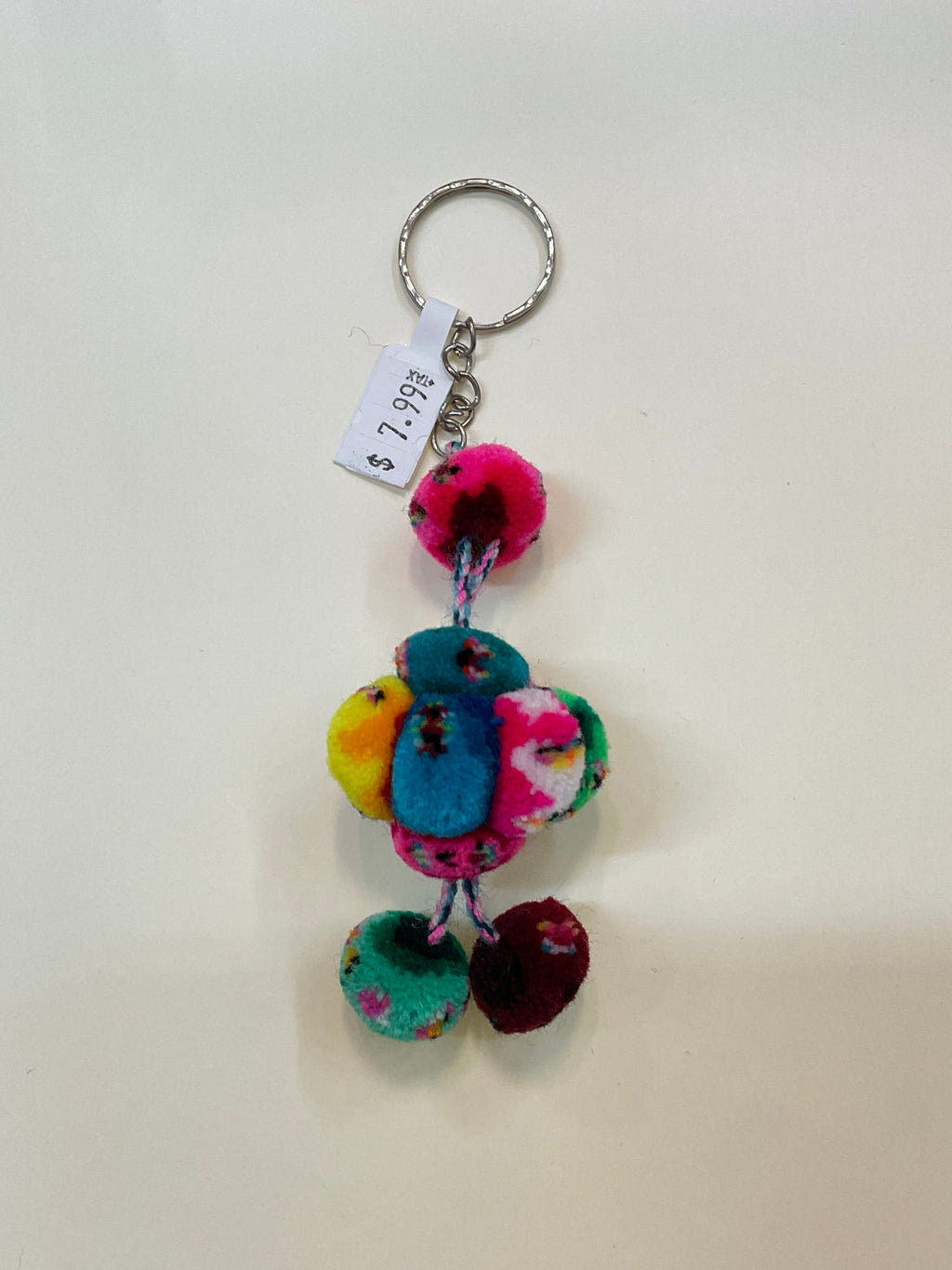 Pompom keychain