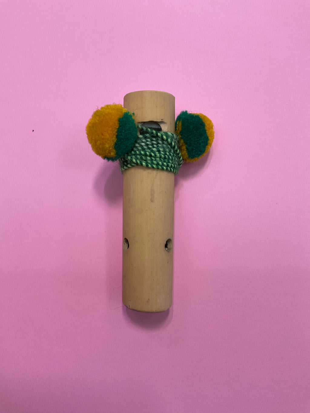 Bamboo Flute with Cord