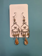 Long Earrings Mineral/Stone