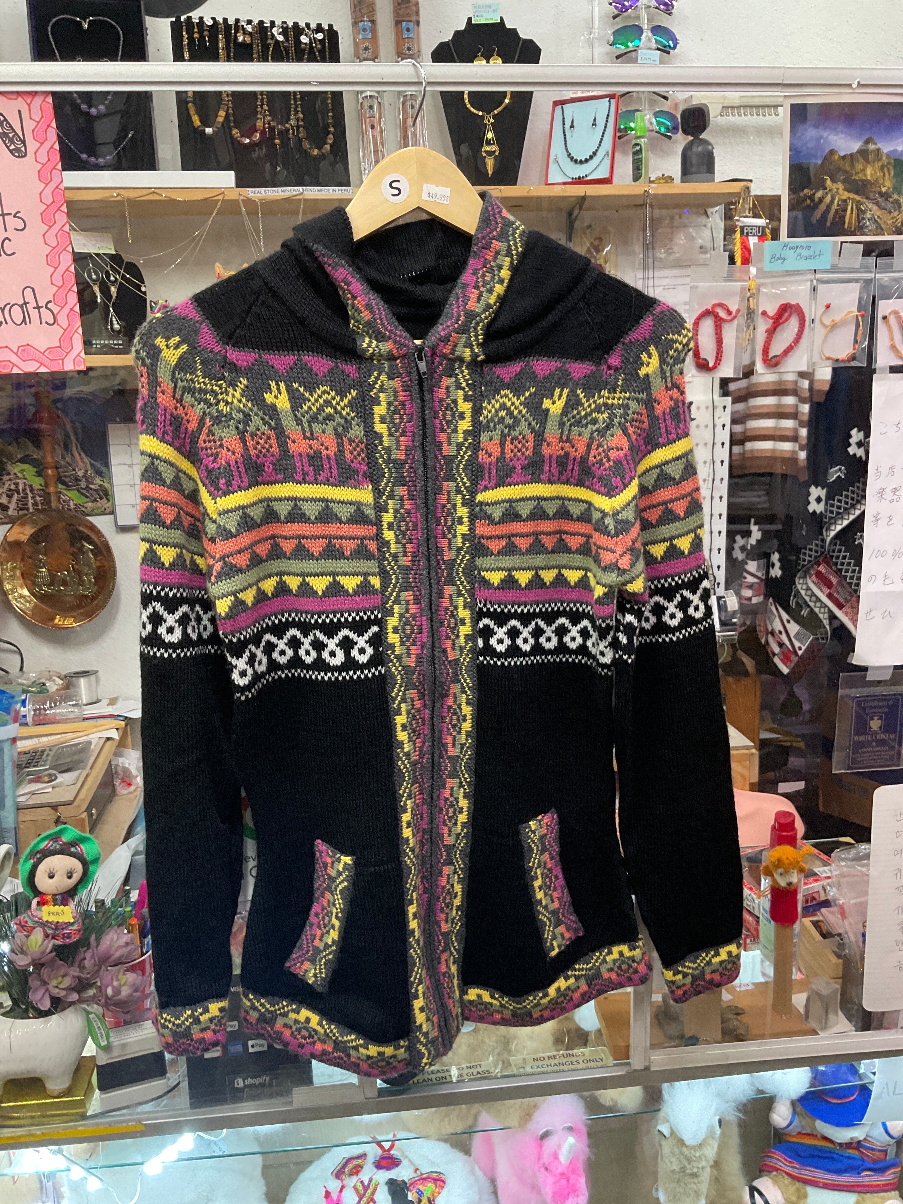 Sudadera con capucha y cremallera PALLAY para mujer