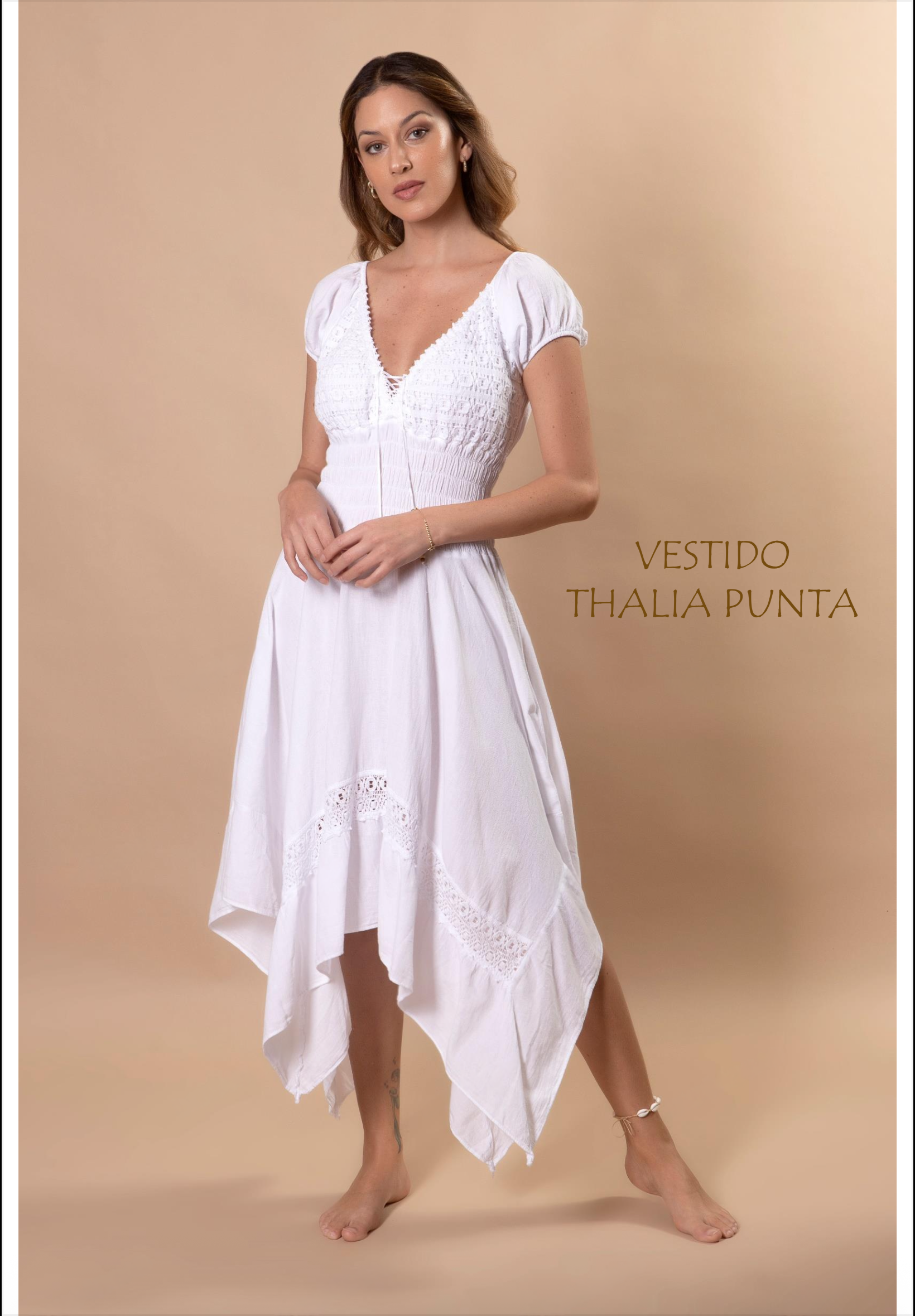 Thalia Punta Manga Dress