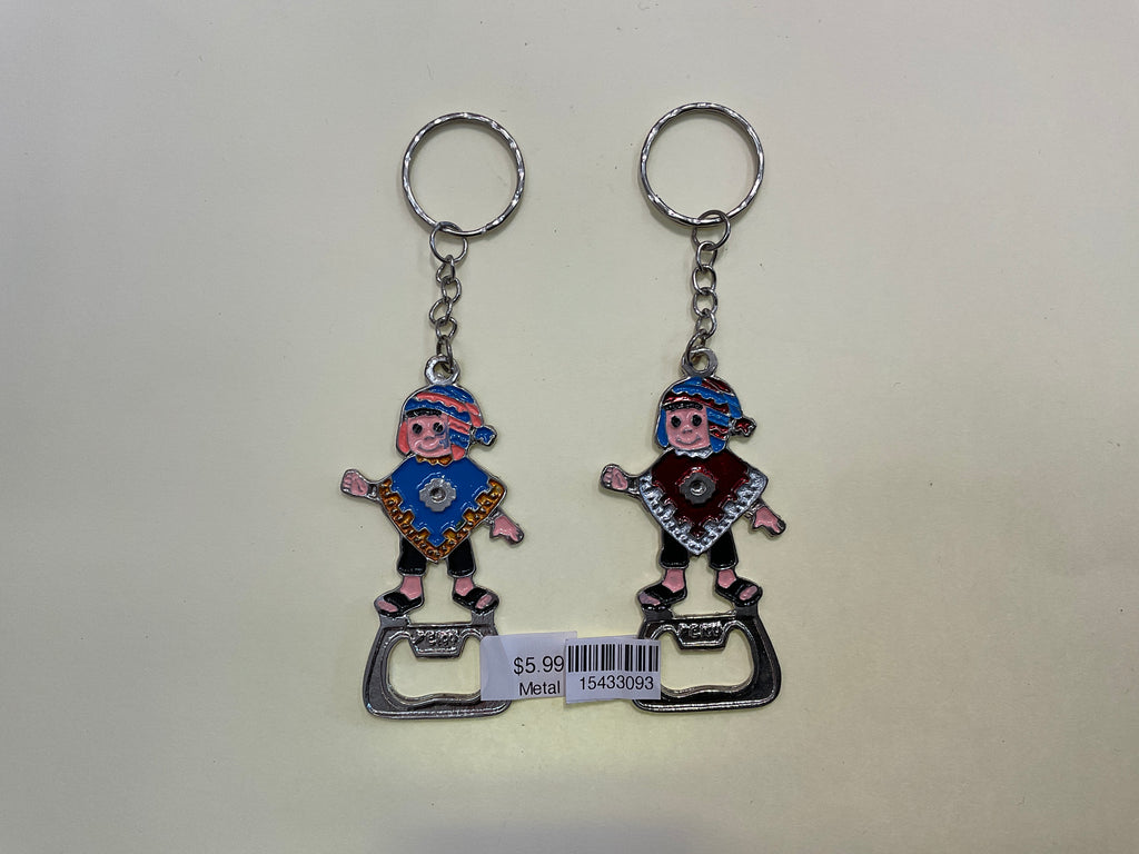 Peruvian Metal Keychains