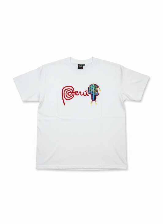 Chullo Embroidered “Perú” T-Shirt