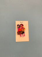 Handmade Andean Couple Worry Doll Pins