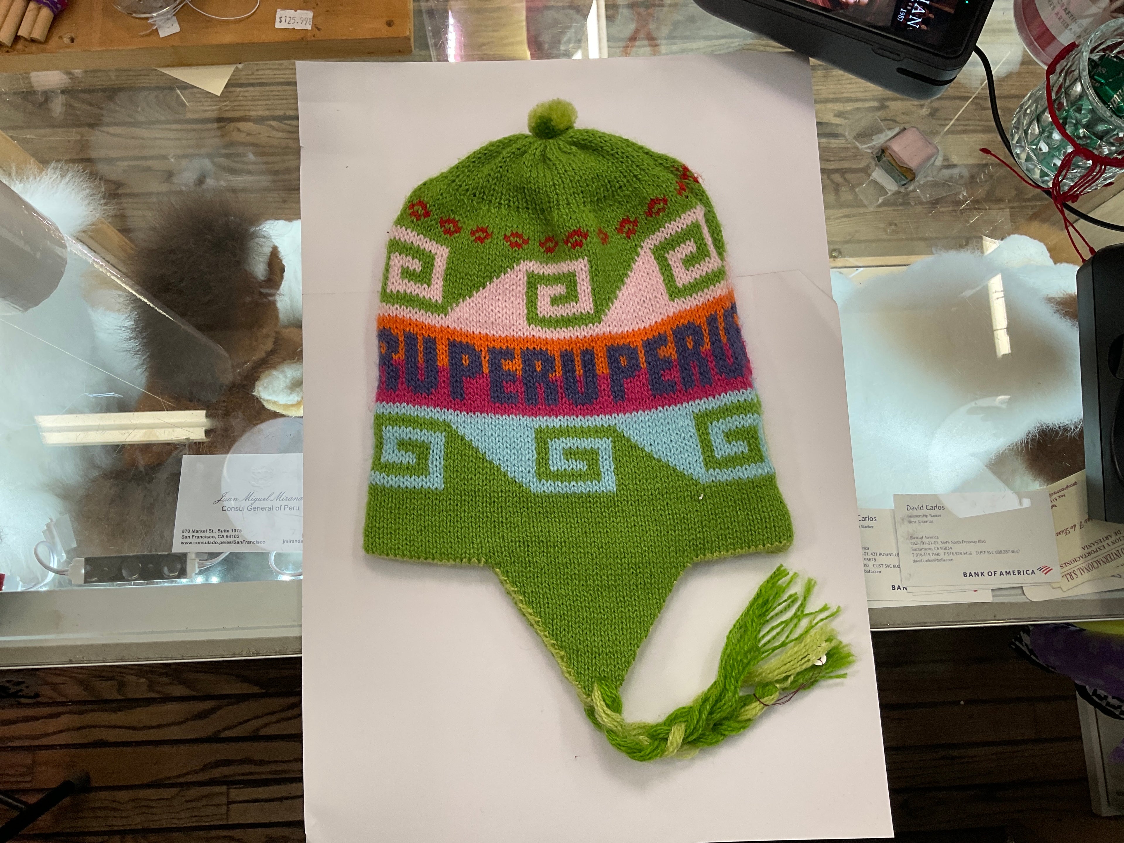 Reversible Chullo Hat – Peruvian Earflap Beanie