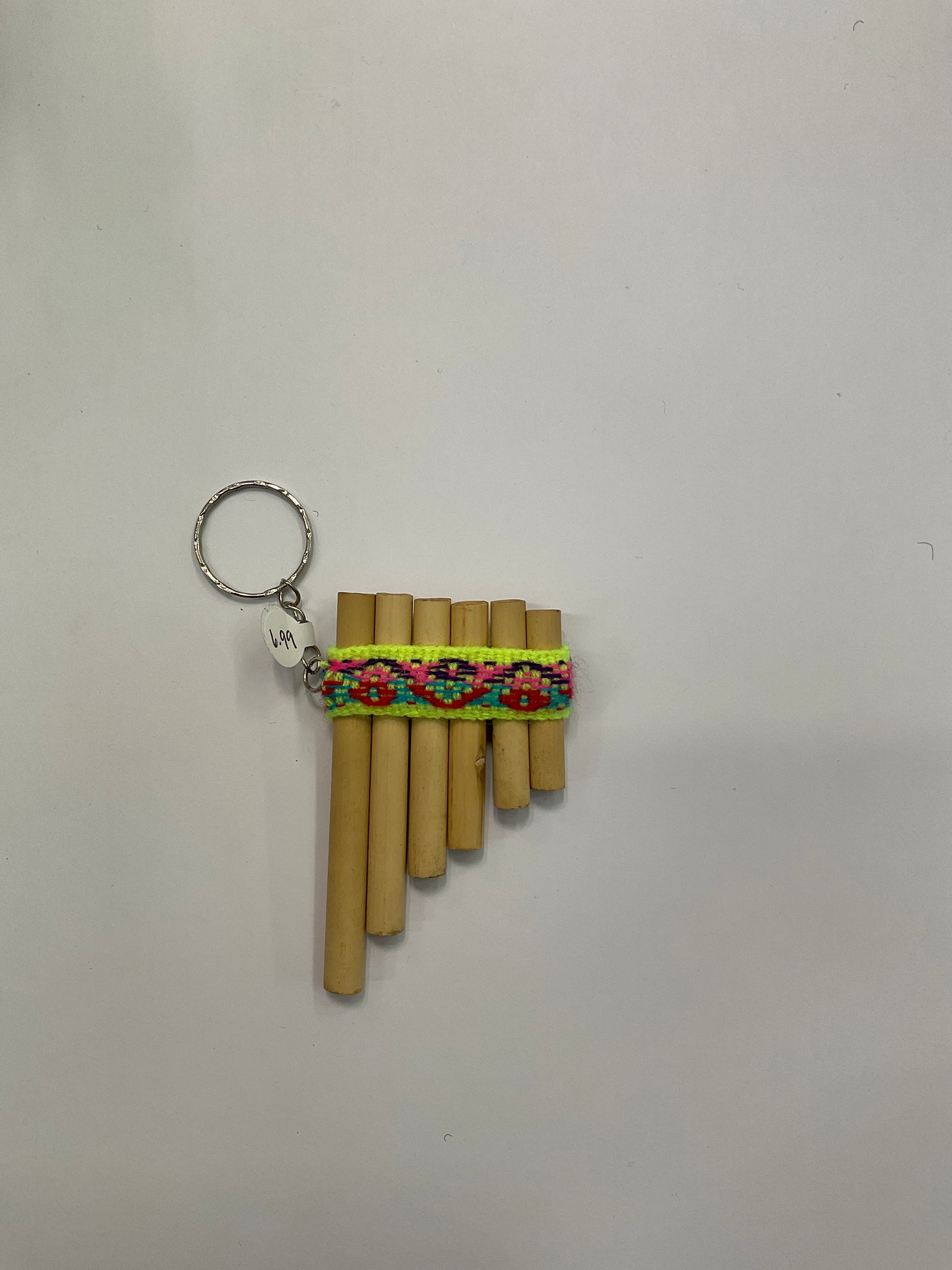 Zampoña Keychain