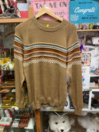Baby alpaca crewneck sweater