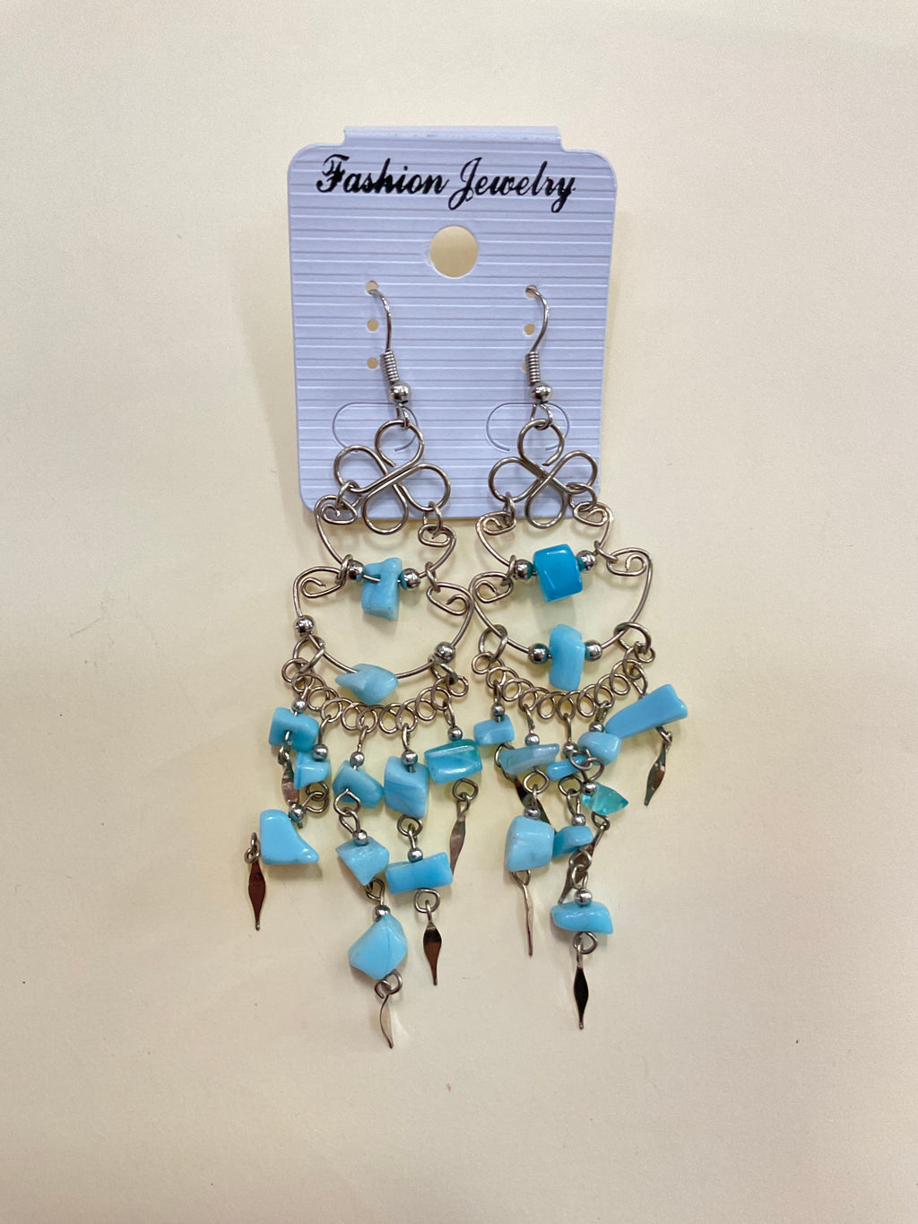 Long Earrings Mineral/Stone