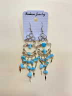 Long Earrings Mineral/Stone