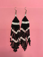 Beaded Fringe Earrings