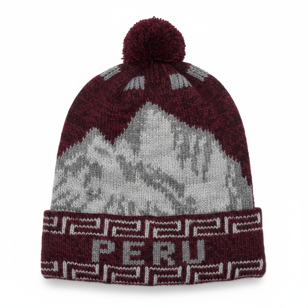Gorro de lana Machu Picchu Perú