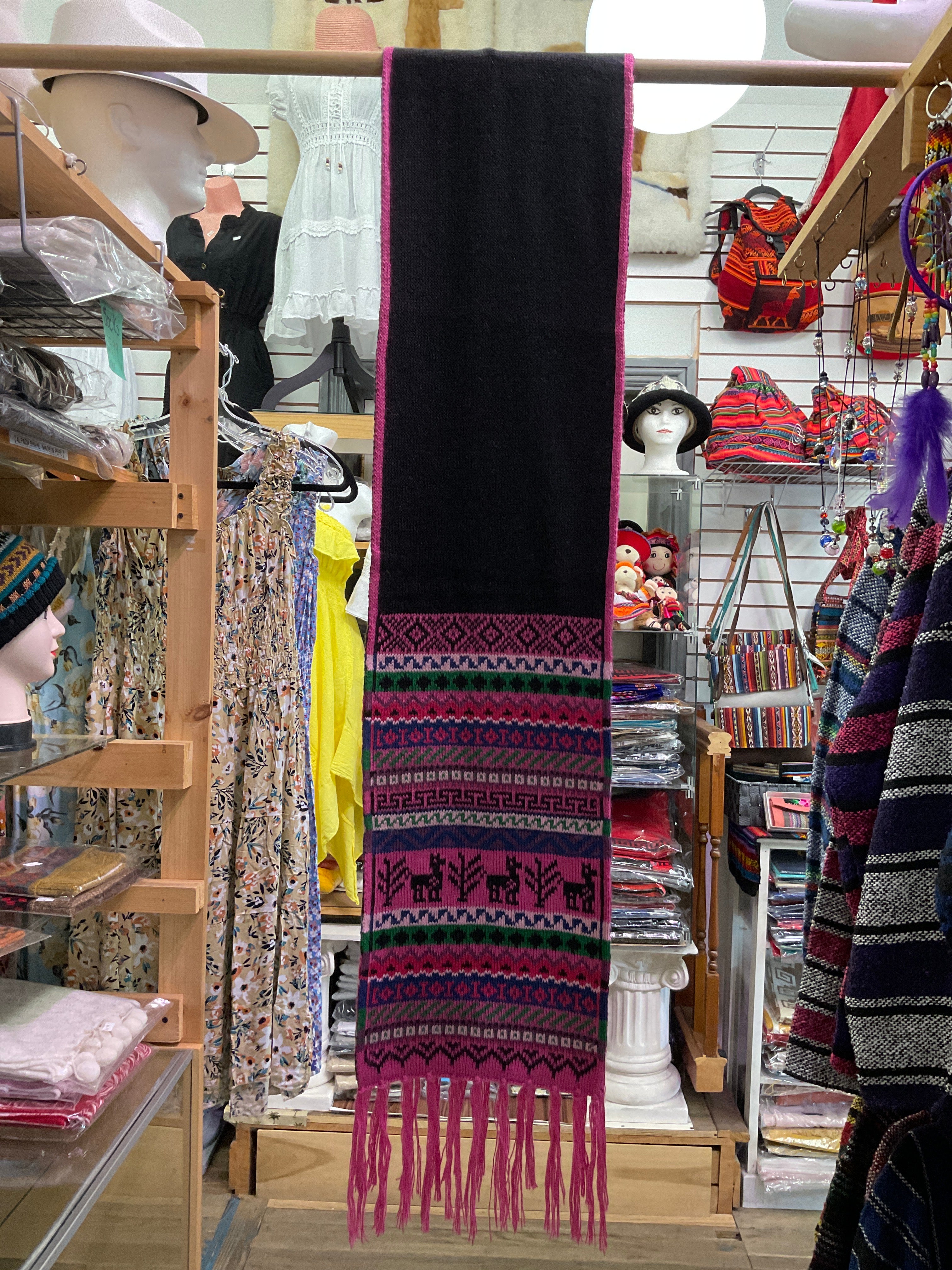 Reversible Alpaca Scarf