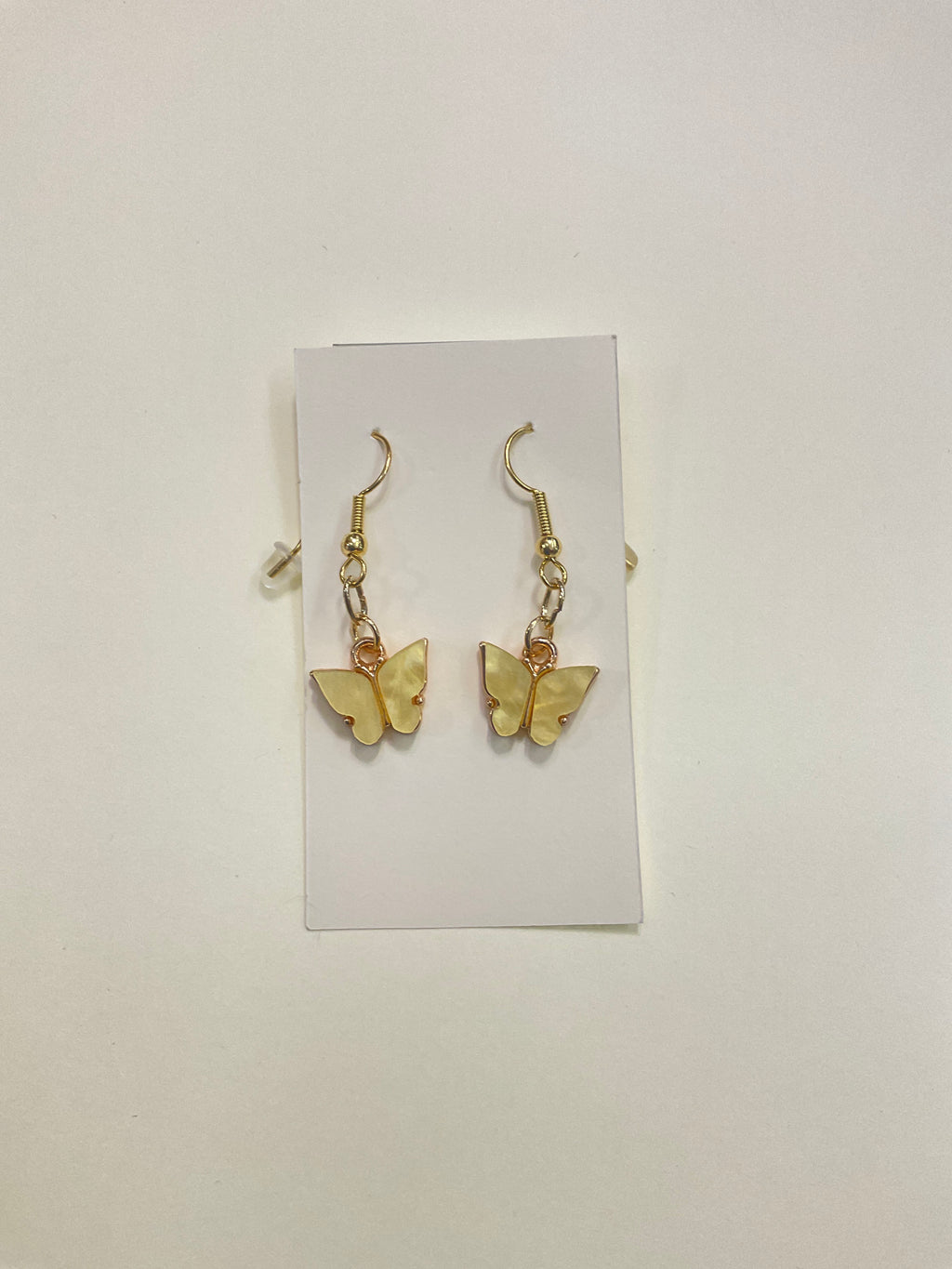 Gold Plated Butterfly Earrings