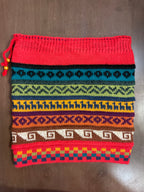 Gorro/bufanda de bebé alpaca híbrida