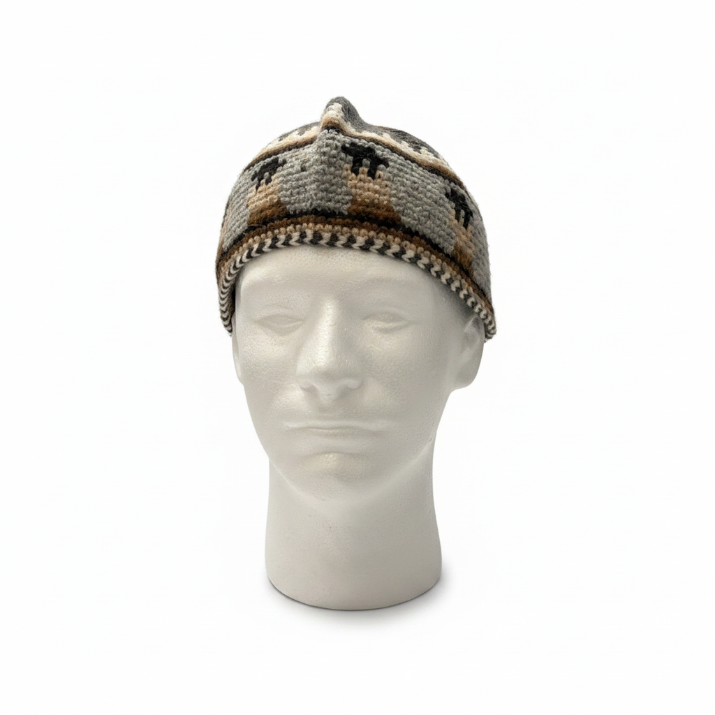 Artisan Knit Alpaca Cap