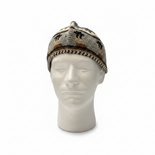 Artisan Knit Alpaca Cap