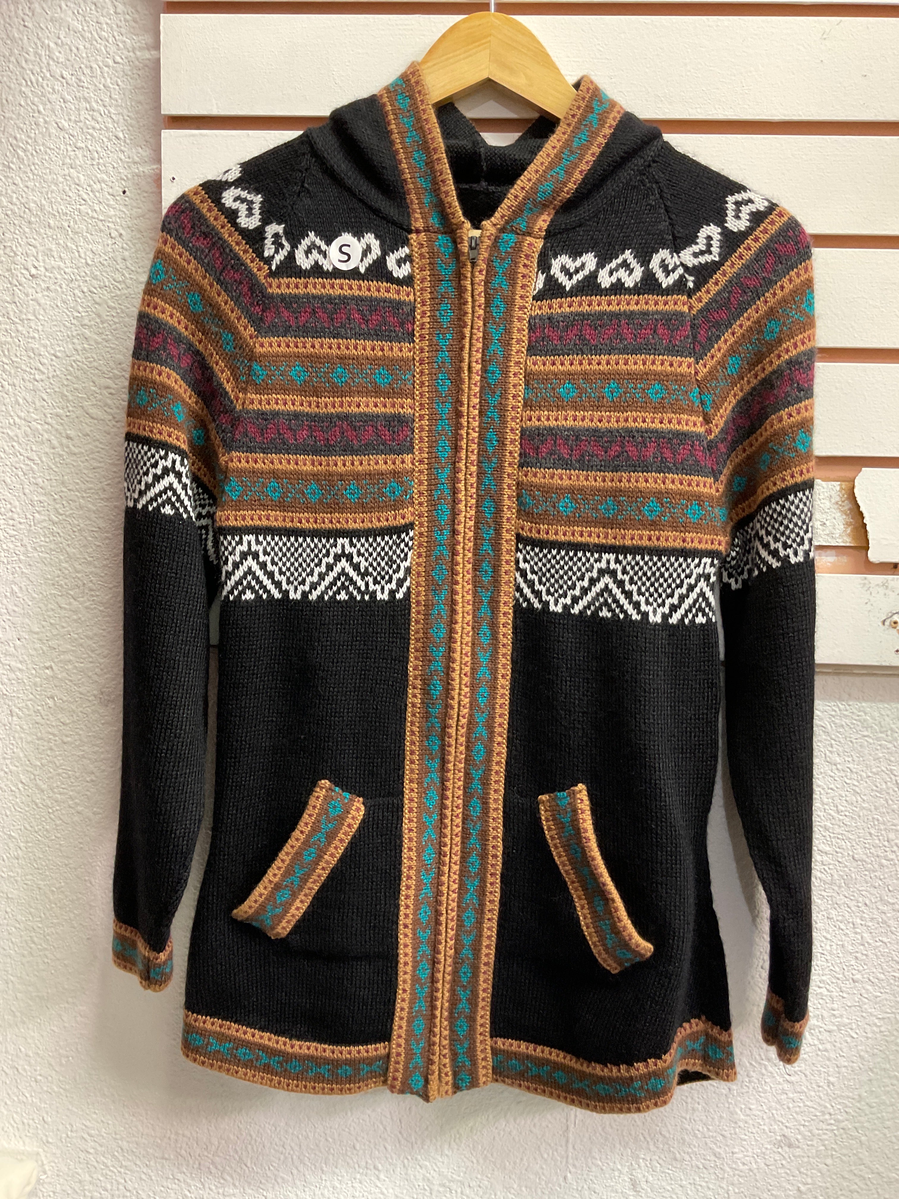ANDES Zip-Up Sweater Uni-Sex