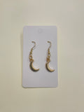 Gold Moon Earrings