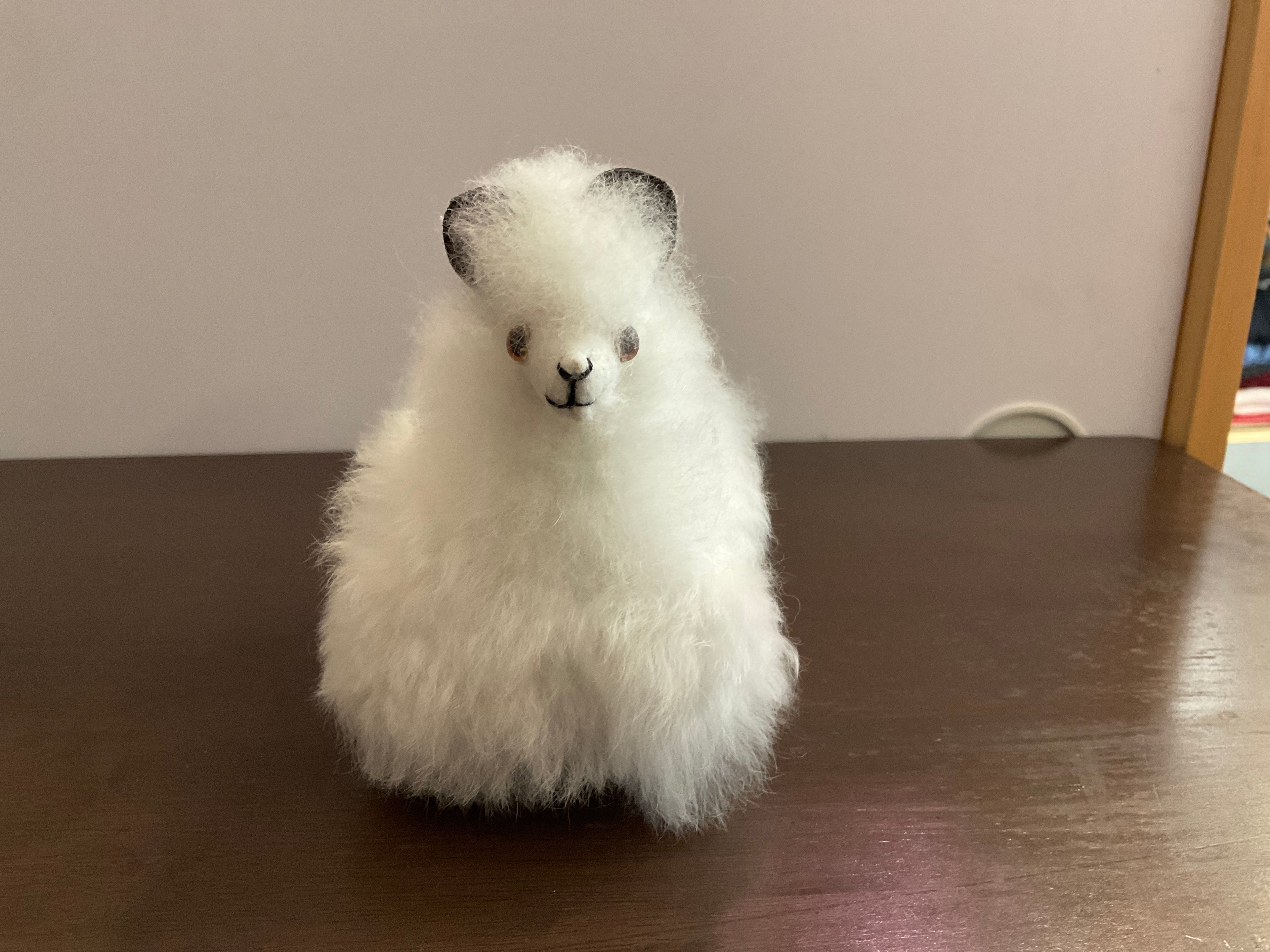 Kusi Friends Alpaca (10cm) - Baby Alpaca Fur Animal