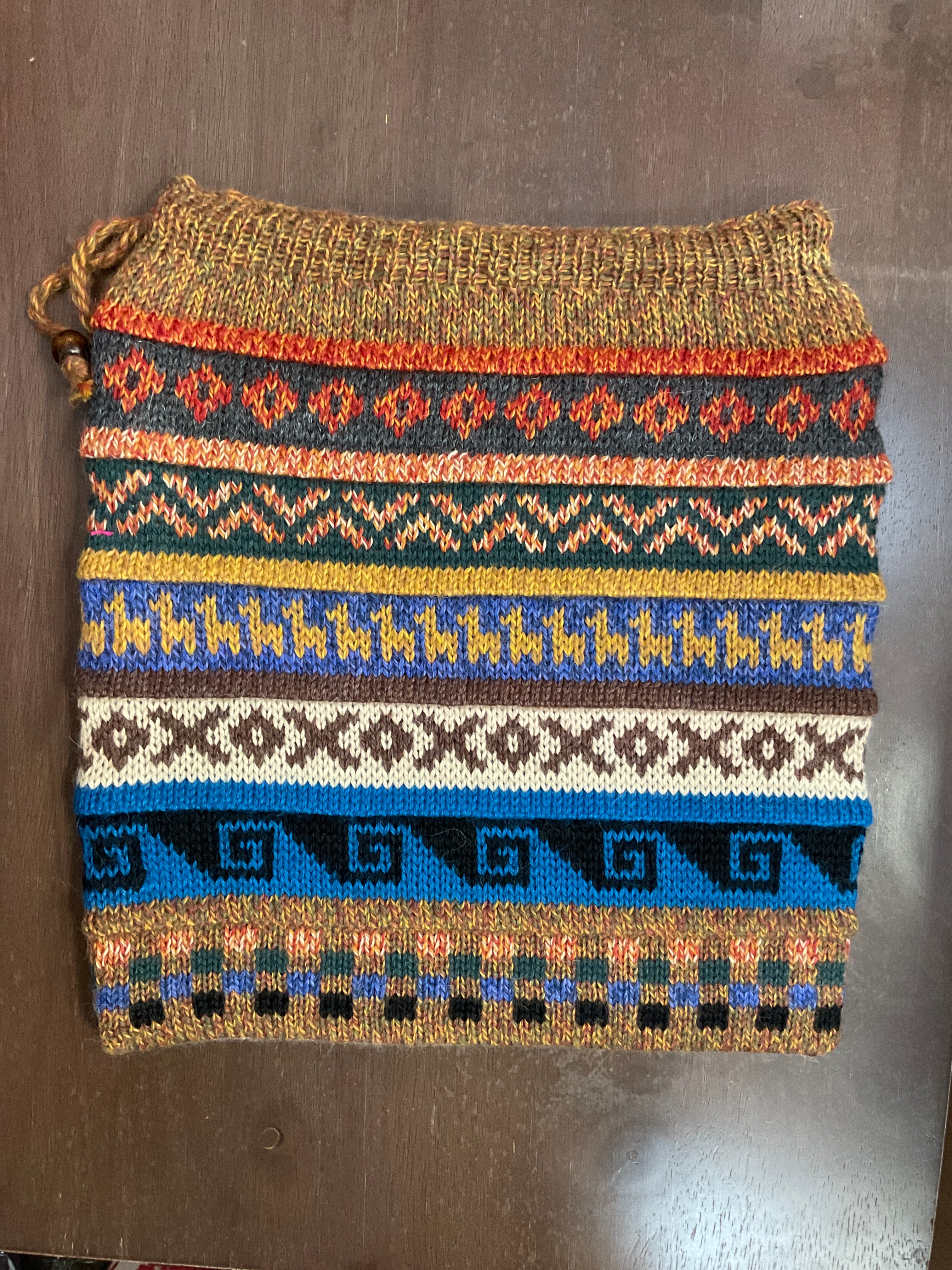 3-in-1 Baby Alpaca Neck Gaiter, Beanie, & Face Cover – Handmade in Peru