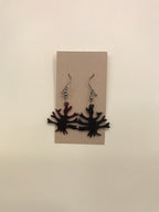 Horn Nazca Design Earrings