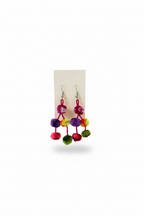 Pendientes de pompón