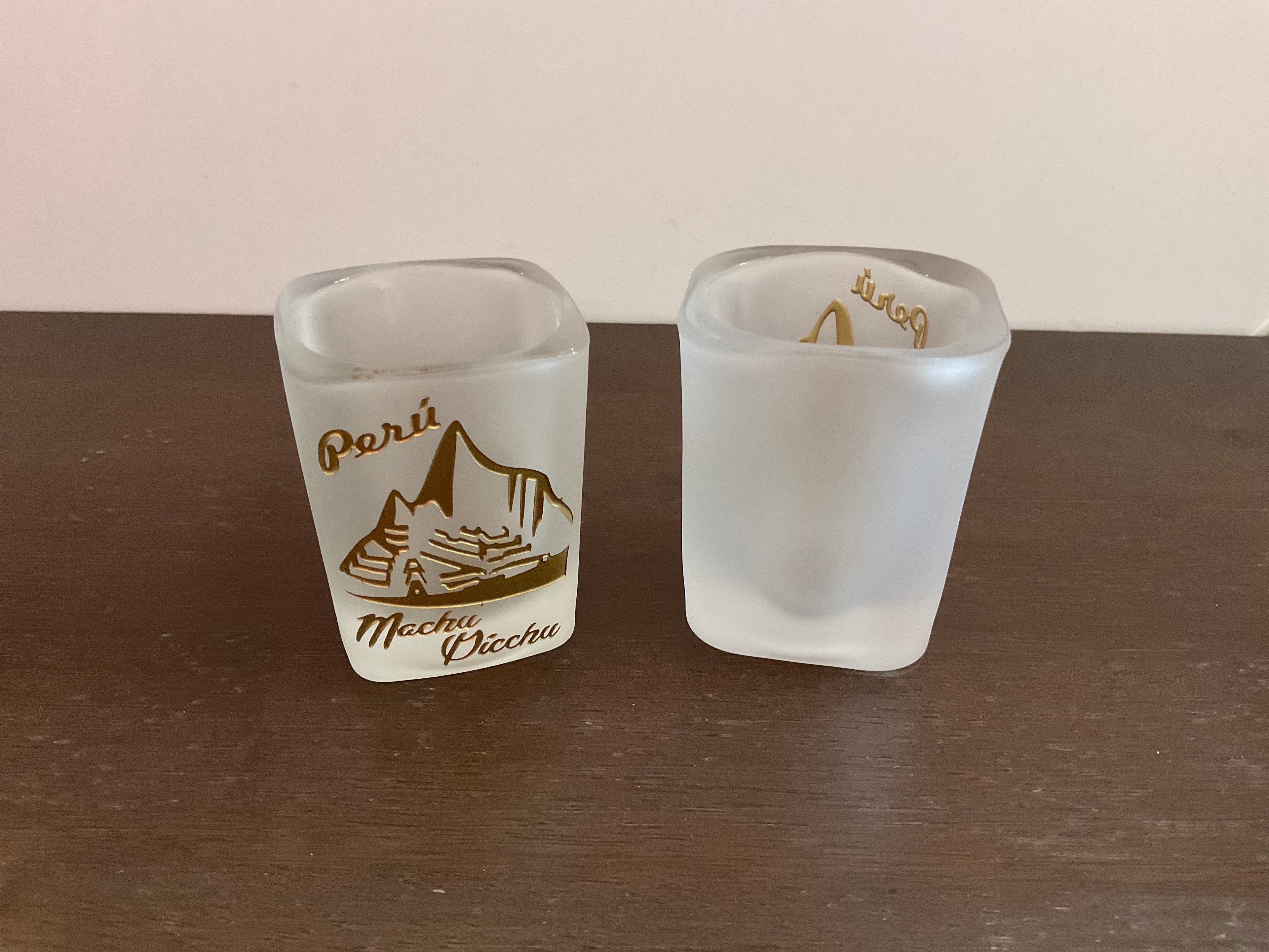 Perú Square with Rounded Edges Shot Glass