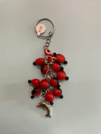 Huayruro Keychain with Charm