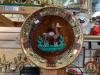Peruvian Decorative Copper Wall Plate