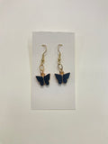 Gold Plated Butterfly Earrings