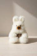 Kusi Friends Bunny Rabbit — 8" Baby Alpaca Fur Stuffed Animal