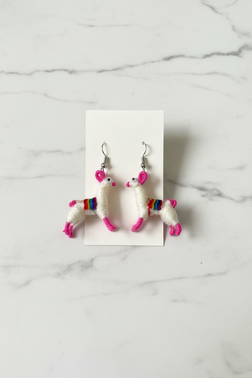 Pendientes de llama