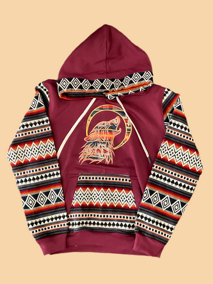 Unisex Native Hoodie w/ Andean Accents