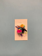 Handmade Andean Couple Worry Doll Pins