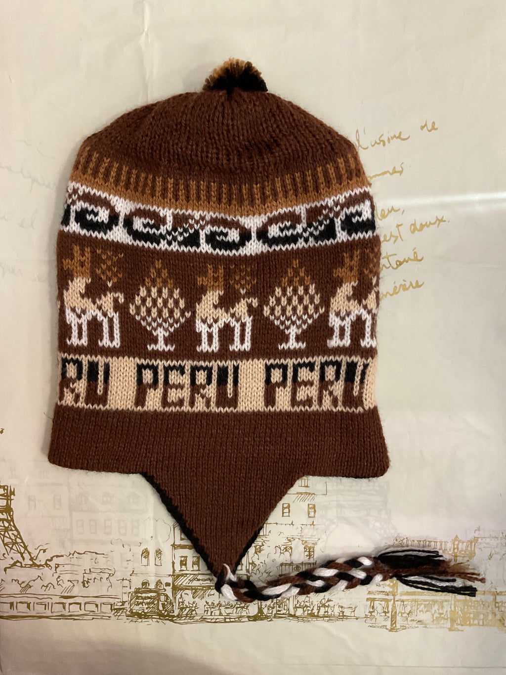 Chullo - Llama/Peru/Mythological Figure