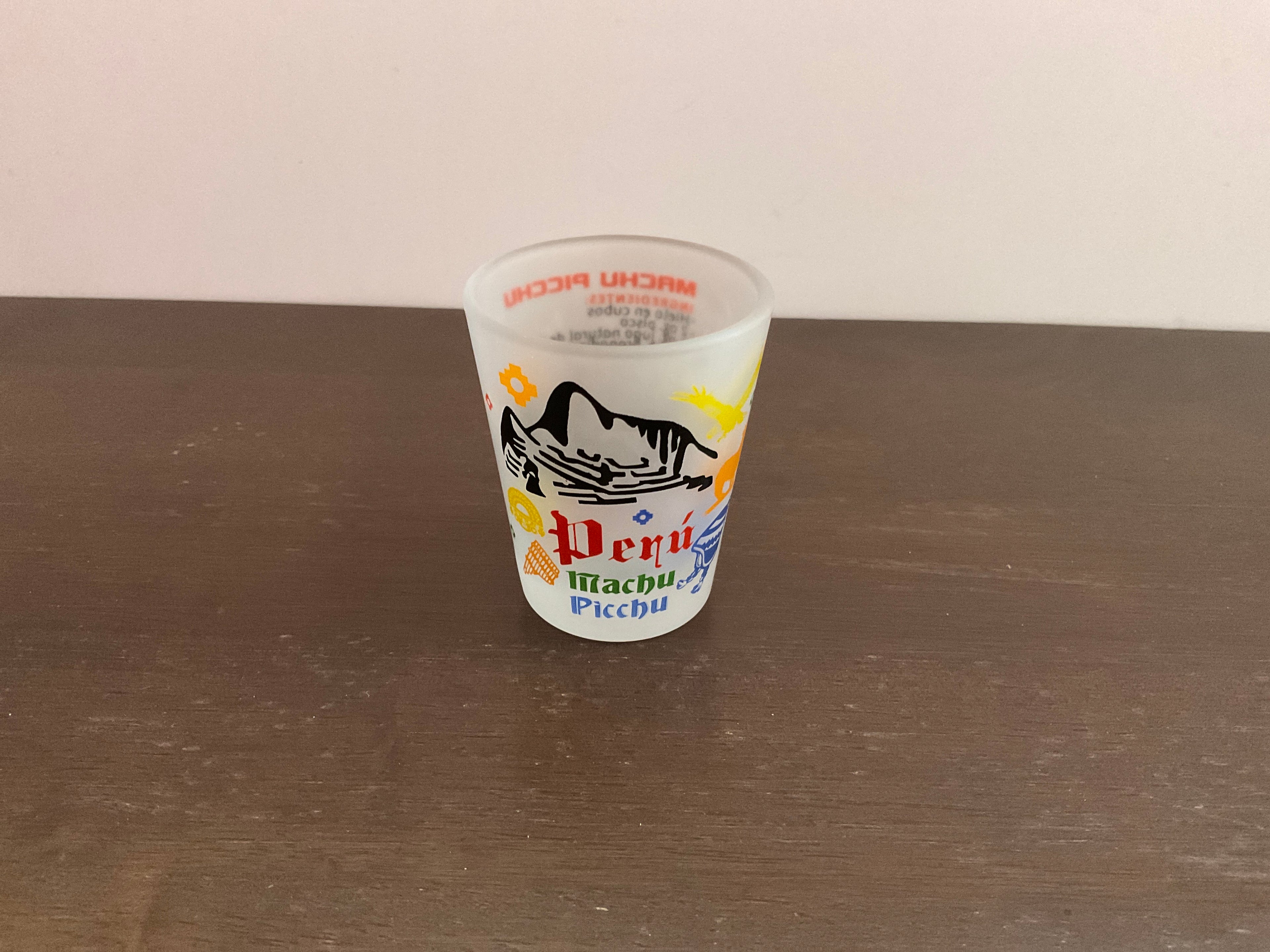 Perú Cylindrical Shot Glass
